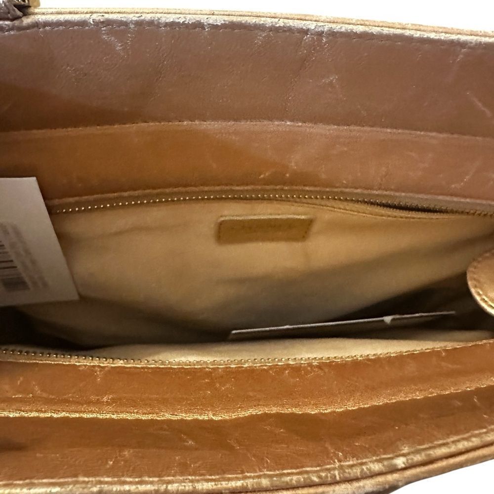Chanel Gold Quilted Tote Bag - Picture 7 of 14